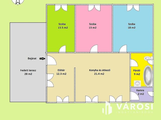 Napellemes ház Dömösön, elérhető áron