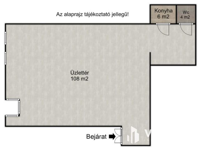 118 m2-es utcai bejáratos üzlethelyiség a XIII. kerületben!
