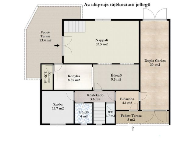 Napelemes, 2 szintes családi ház, haszonélvezettel Gyulán