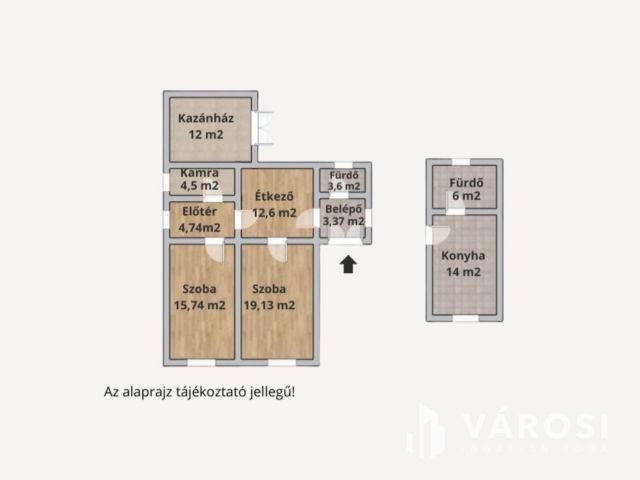 Nyugodt vidéki otthon jó alapokkal