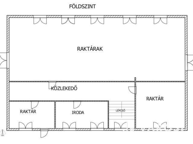 Kiadó raktár, üzlethelység Dorog belváros közelében