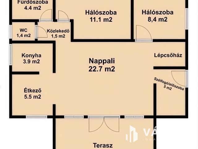 Örökpanorámás családi ház Balatonfüreden