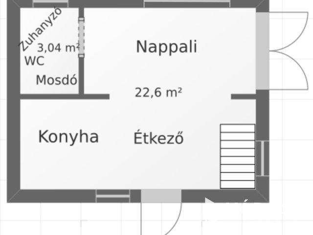 Konténerházas apartman eladó, panorámával a Börzsönyre