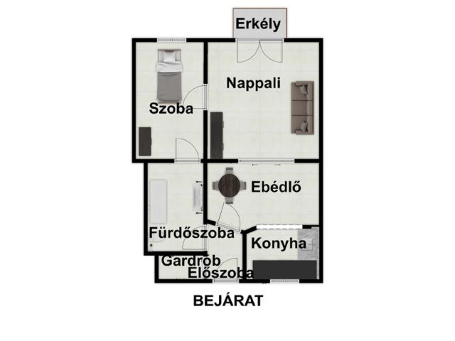Mechwart térnél remek kilátással és közlekedéssel!
